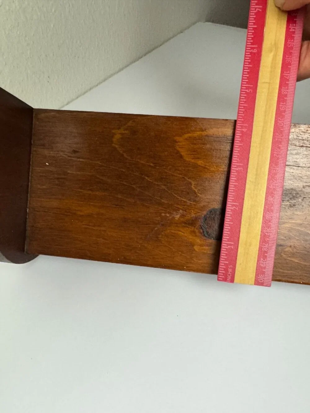 Vintage Wood Shelf Long 13.5